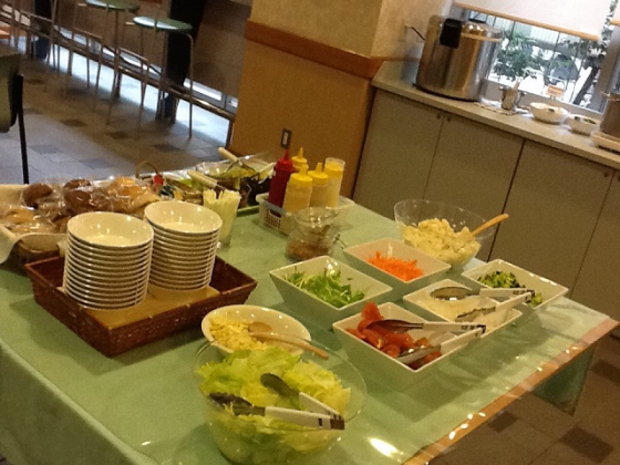 朝食バイキングに新メニュー登場しました！画像